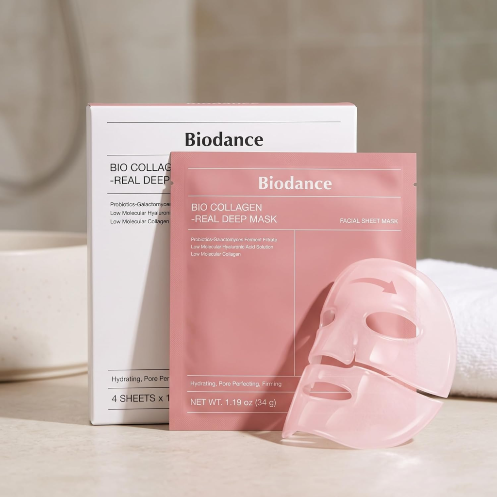 BIODANCE Bio-Collagen Real Deep Mask for Hydrating & Plumping (4ea)